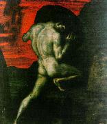 Franz von Stuck Sisyphus Norge oil painting reproduction